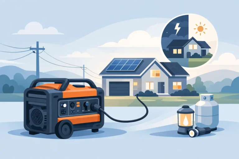 Choosing a Portable Generator for Home Backup