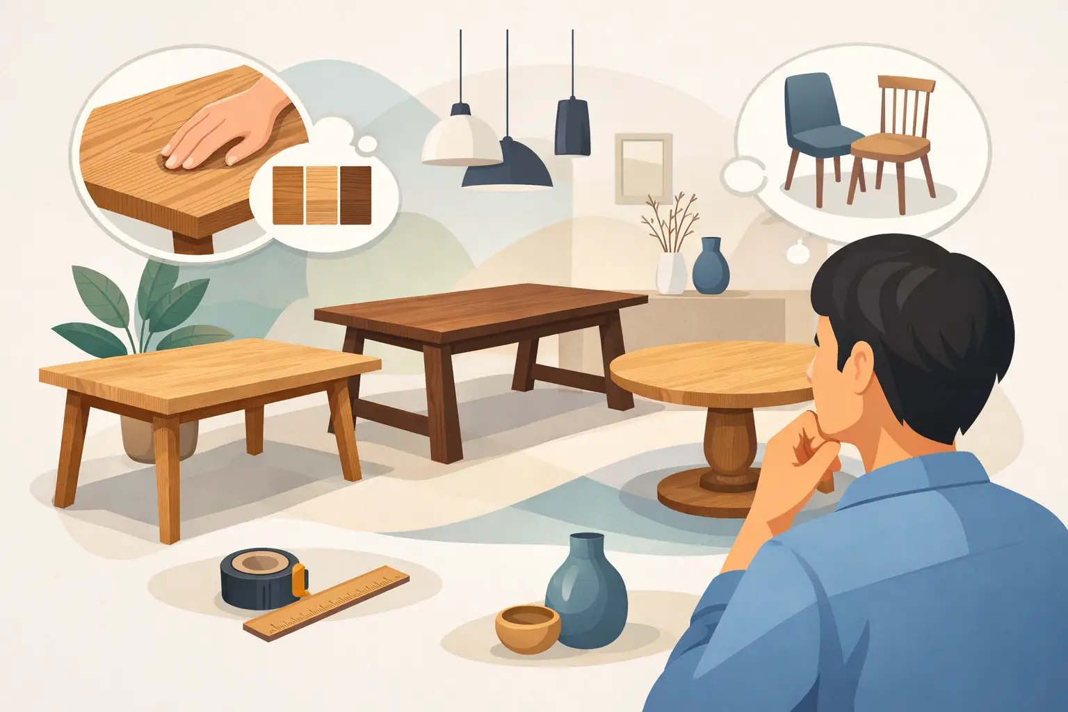 How to Choose a Solid Wood Dining Table