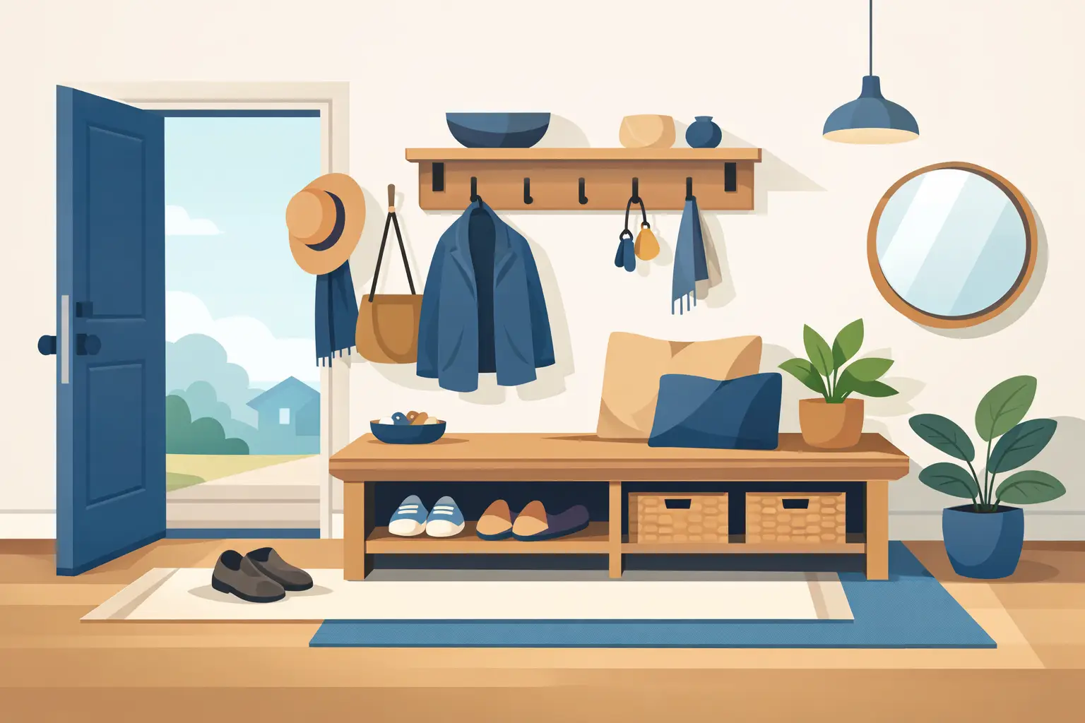 Entryway Benches That Make Arrival Feel Easy