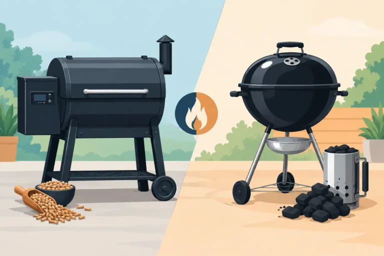 Pellet Grill Versus Charcoal Grill Compared