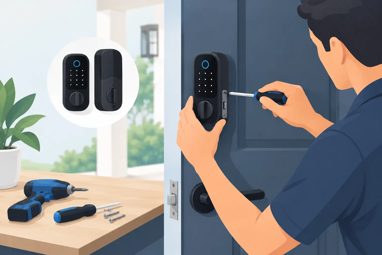 How to Install a Smart Lock on Your Door