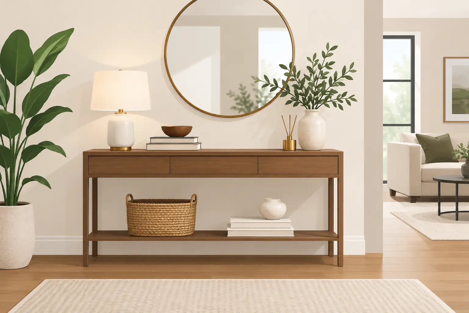 How to Style Console Tables for a Polished Home
